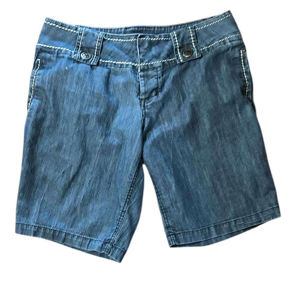 Women's Blue Denim Shorts